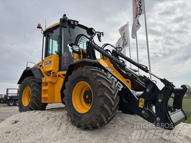 JCB 413 S Iekrāvēji uz riteņiem