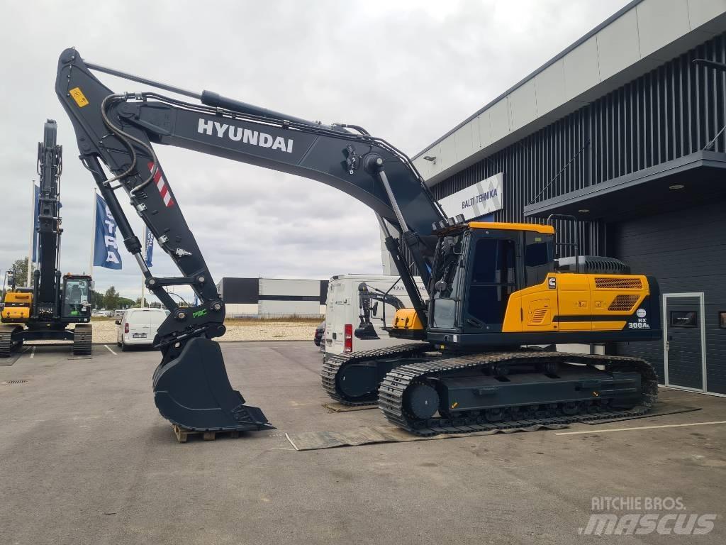Hyundai HX300AL Kāpurķēžu ekskavatori