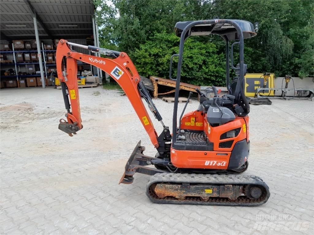 Kubota U17-3 Mini ekskavatori < 7 t