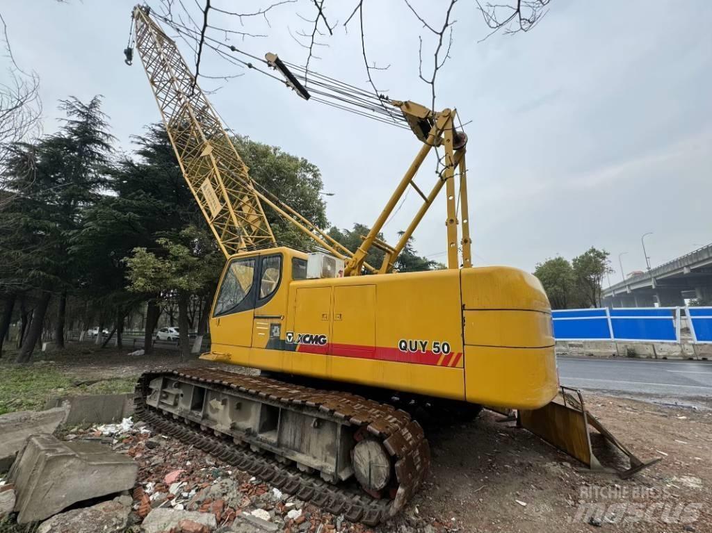 XCMG QUY 50 Kāpurķēžu ceļamkrāni