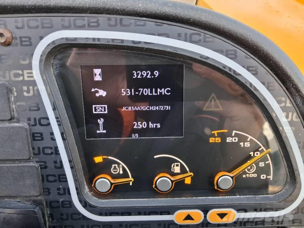 JCB 531-70 Teleskopiskie manipulatori