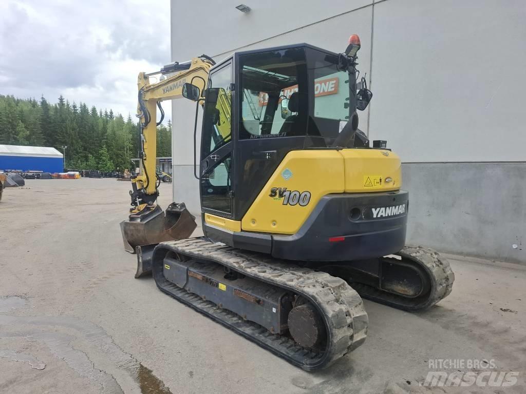 Yanmar SV 100-2A Vidēja lieluma ekskavatori 7 t - 12 t