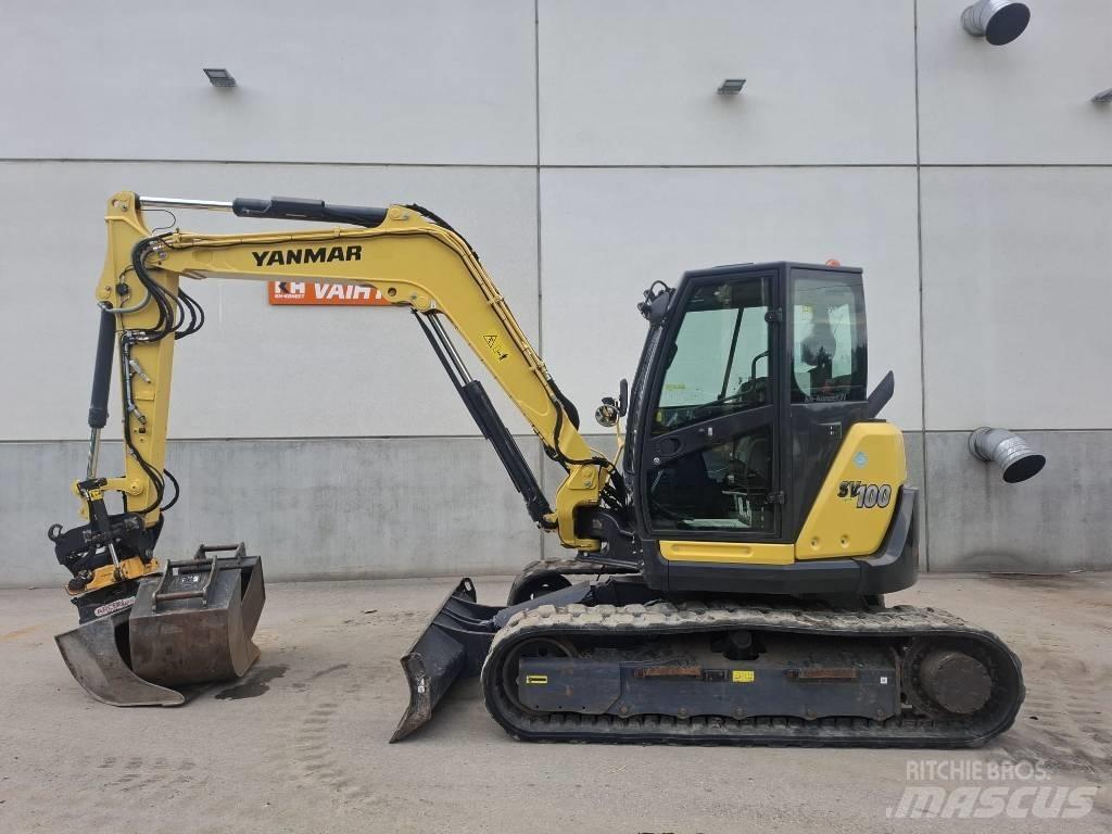 Yanmar SV 100-2A Vidēja lieluma ekskavatori 7 t - 12 t