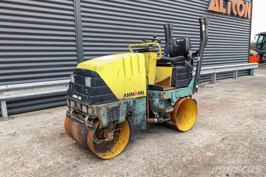 Ammann AV 12-2 Divvalču grunts veltņi
