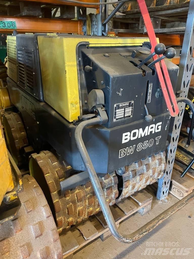 Bomag BW850T Divvalču grunts veltņi