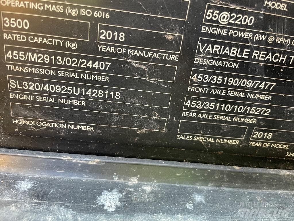 JCB 535-125 Teleskopiskie manipulatori