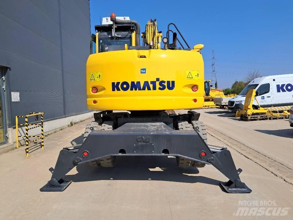 Komatsu PW148-10 Ekskavatori uz riteņiem