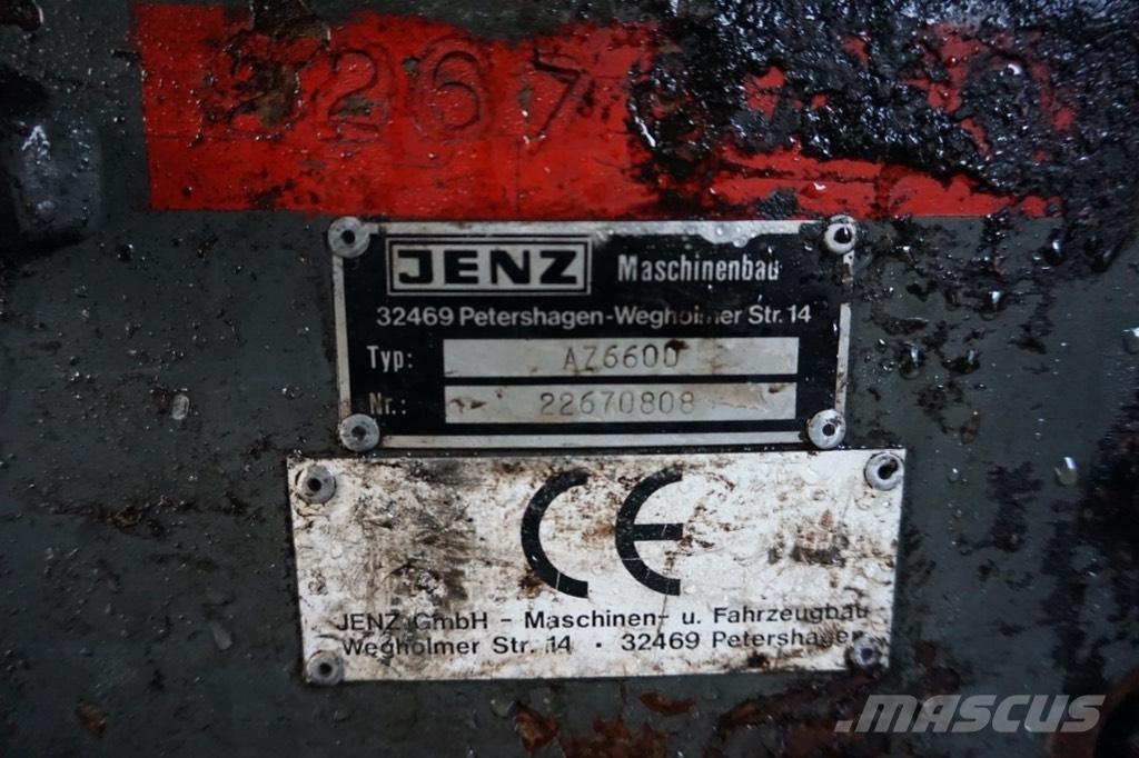 JENZ AZ 660 D Koksnes šķeldotāji