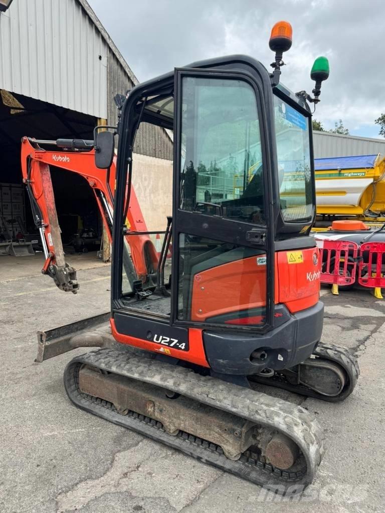Kubota U 27-4 Mini ekskavatori < 7 t