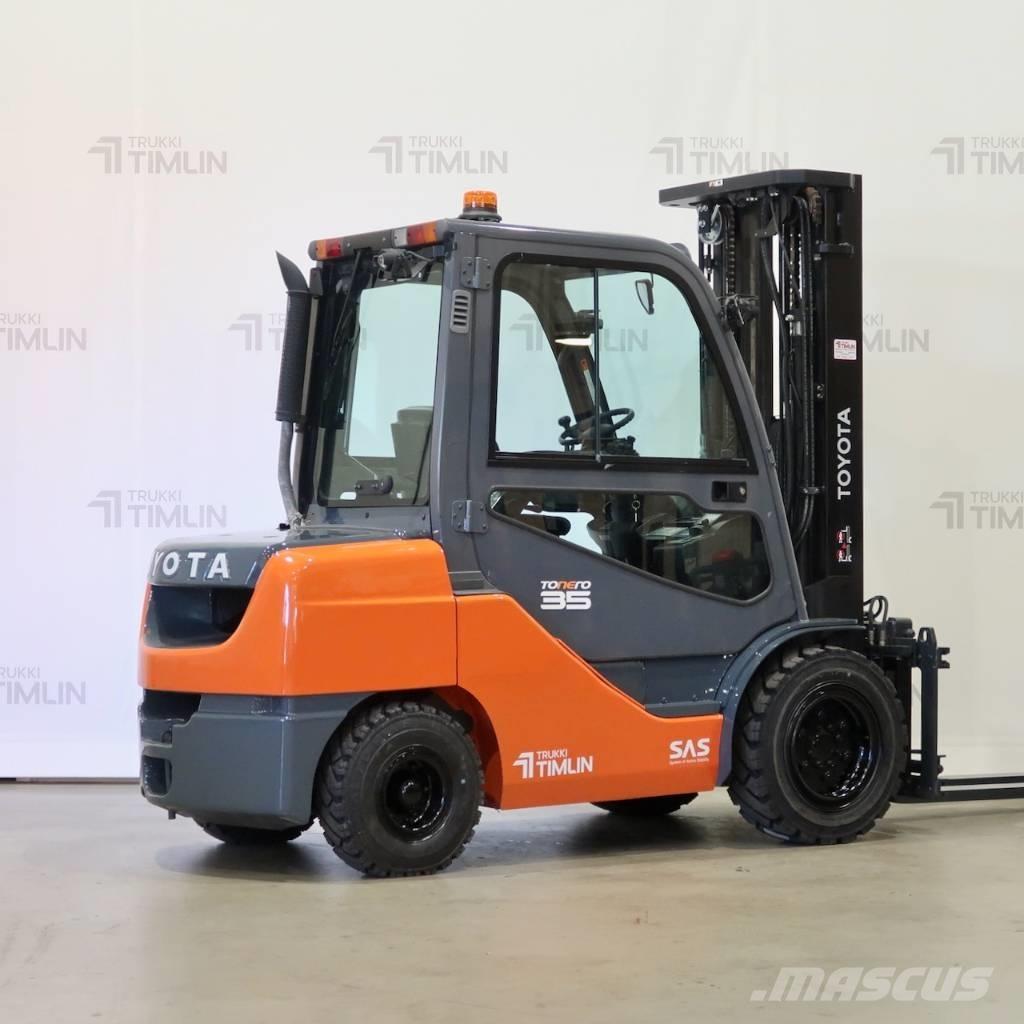 Toyota 02-8FDJF35 Tehnika ar dīzeļa dzinēju