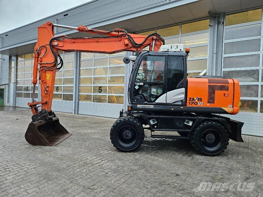 Hitachi ZX170W-5 Ekskavatori uz riteņiem