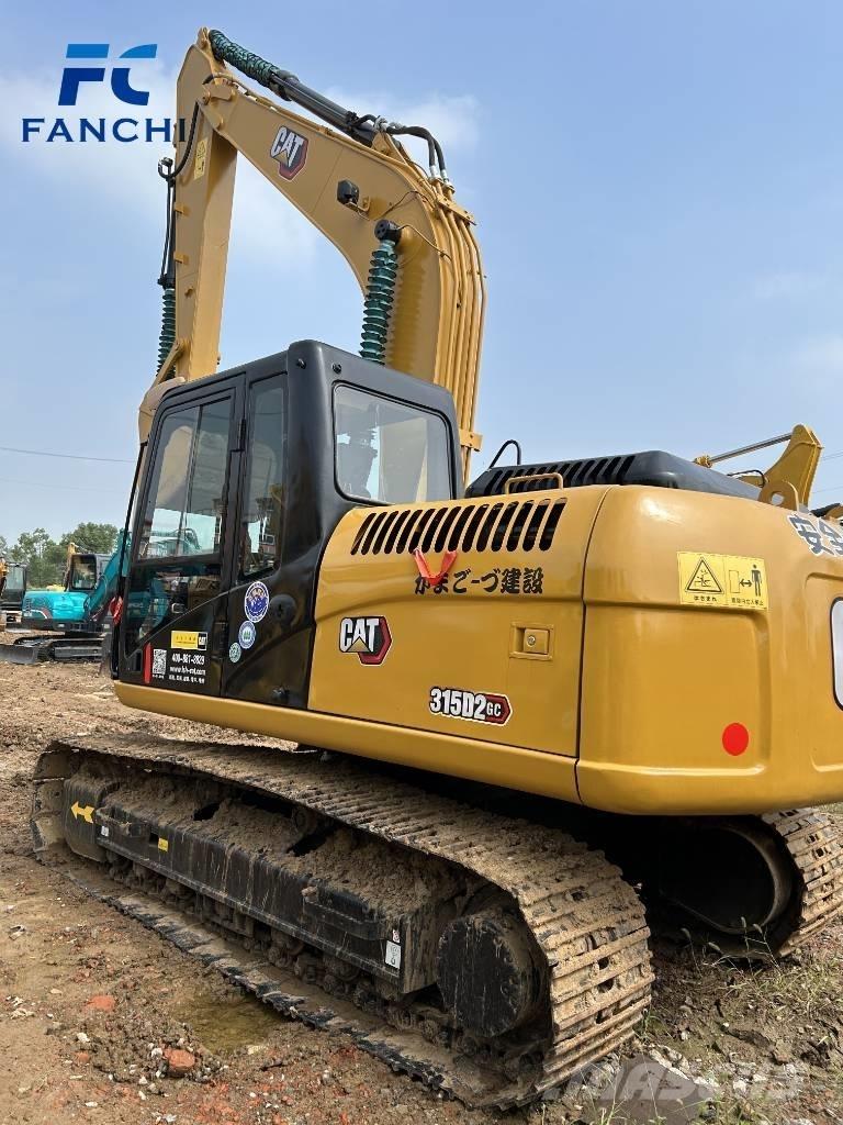 CAT 315d2gc Kāpurķēžu ekskavatori