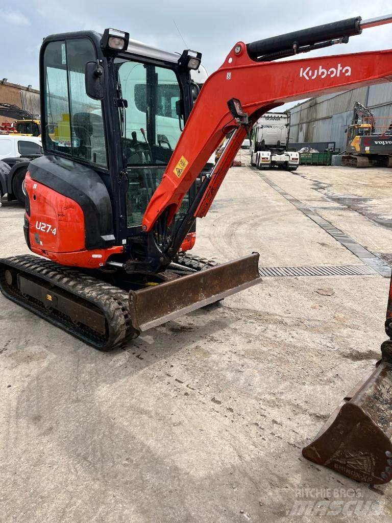 Kubota U 27-4 Mini ekskavatori < 7 t