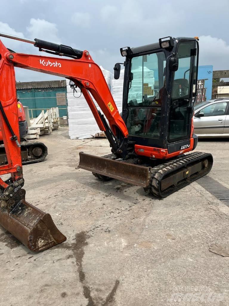 Kubota U 27-4 Mini ekskavatori < 7 t
