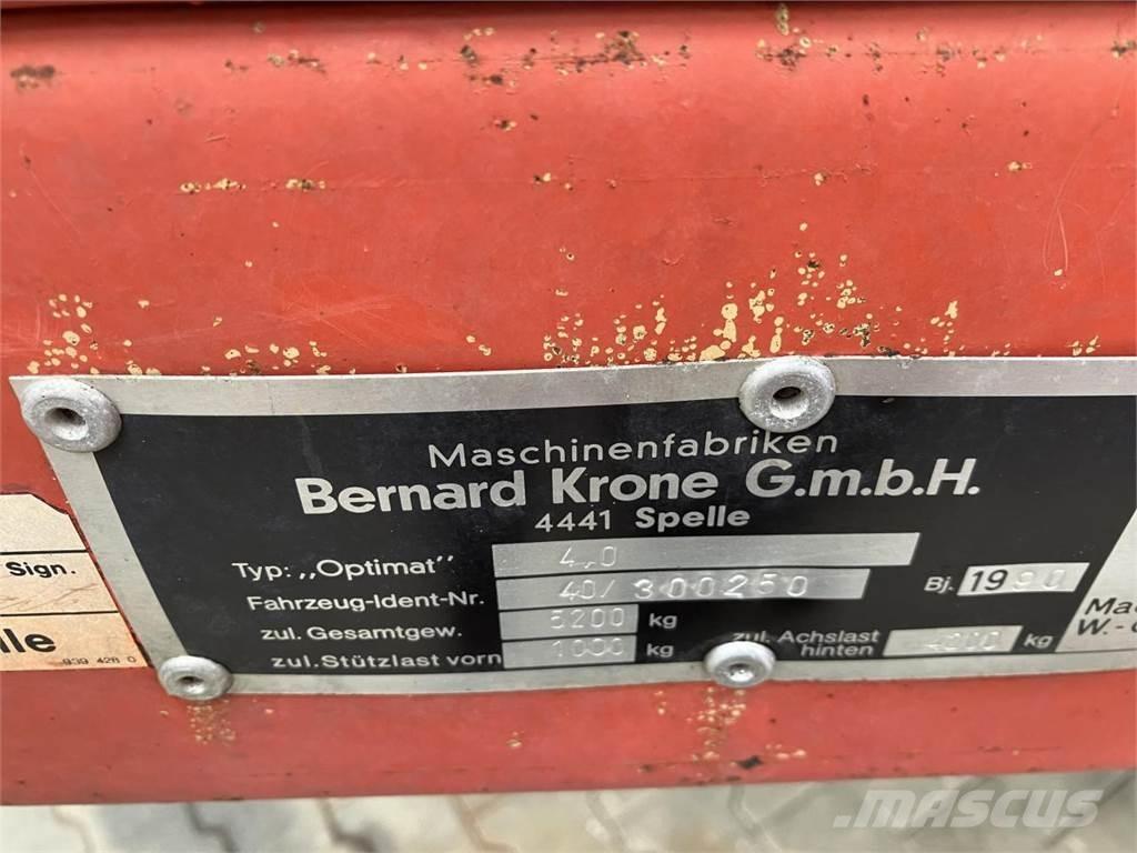 Krone Optimat 4.0 Mēslojuma izkliedētājs