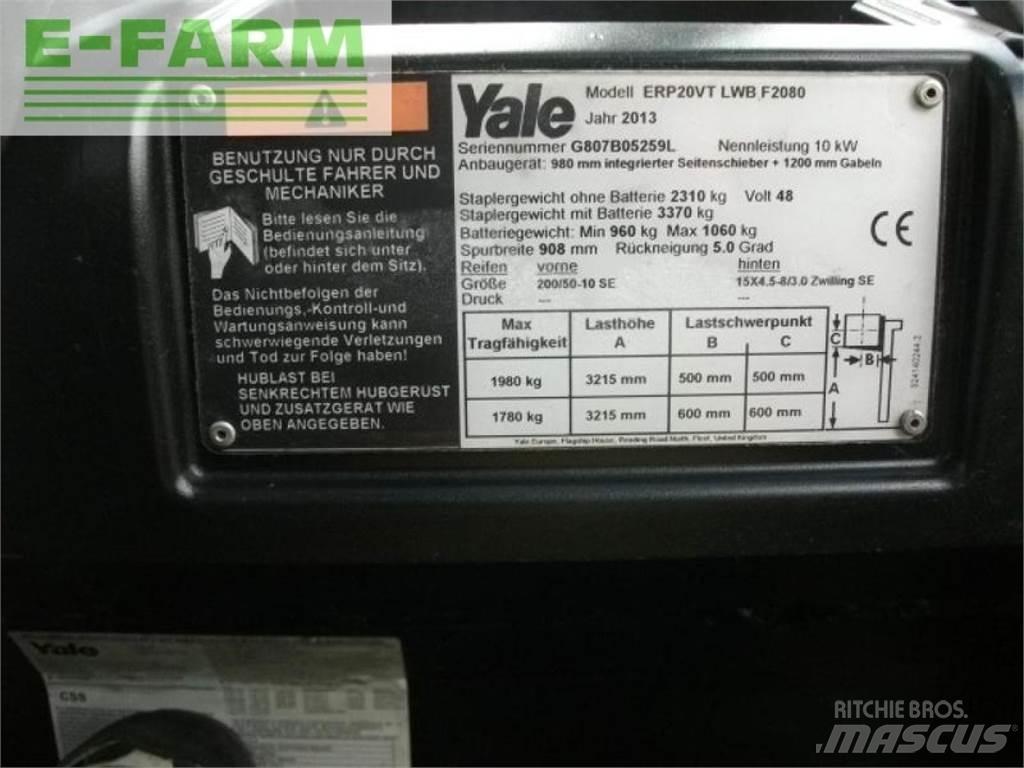 Yale erp 20 vt lwb Autokrāvēji - citi