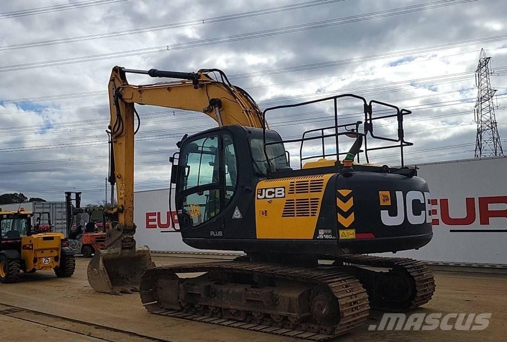 JCB JS 160 LC Kāpurķēžu ekskavatori