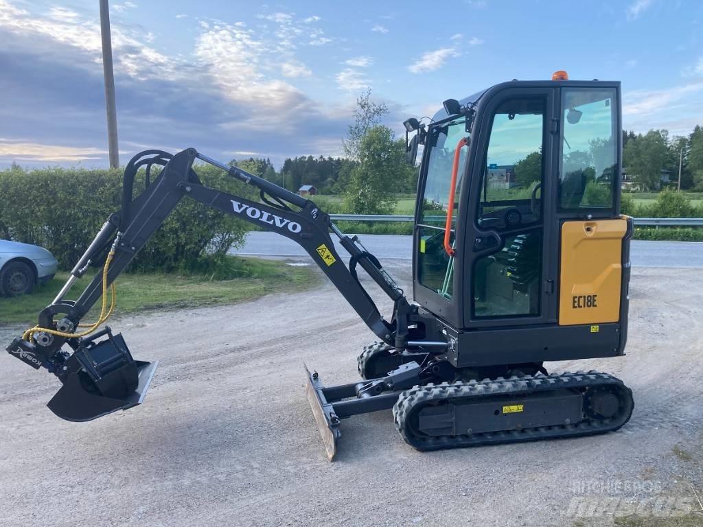 Volvo EC 18 E Mini ekskavatori < 7 t