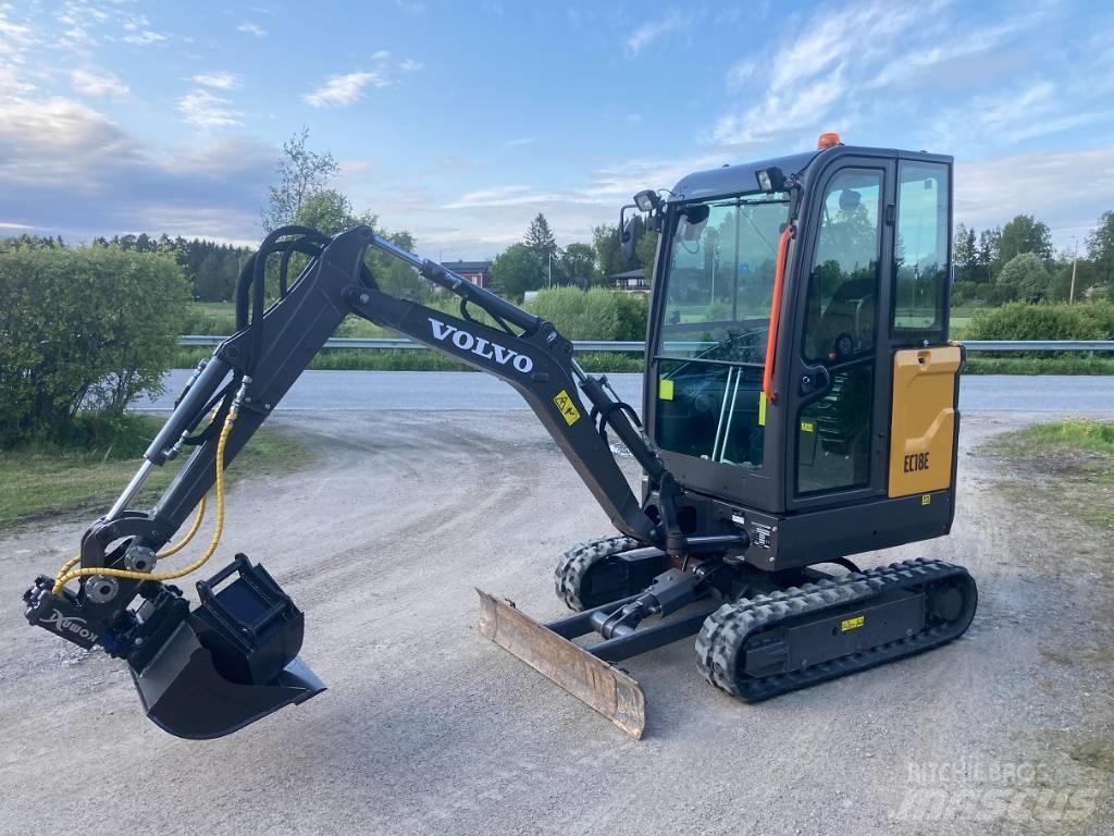 Volvo EC 18 E Mini ekskavatori < 7 t