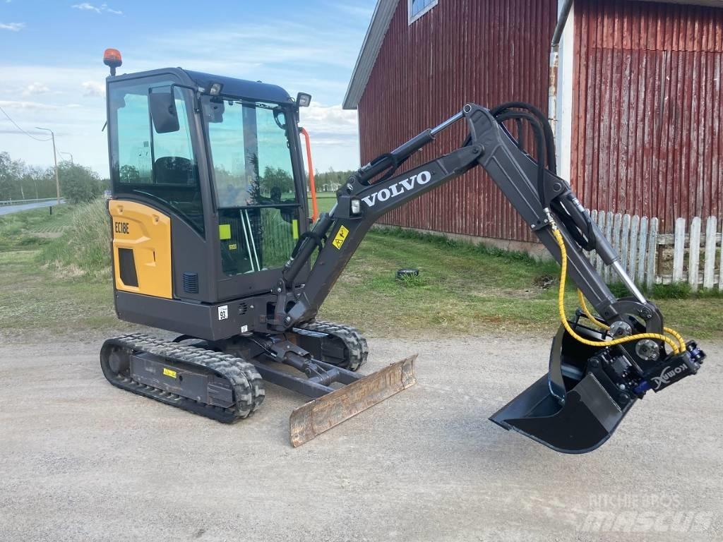 Volvo EC 18 E Mini ekskavatori < 7 t