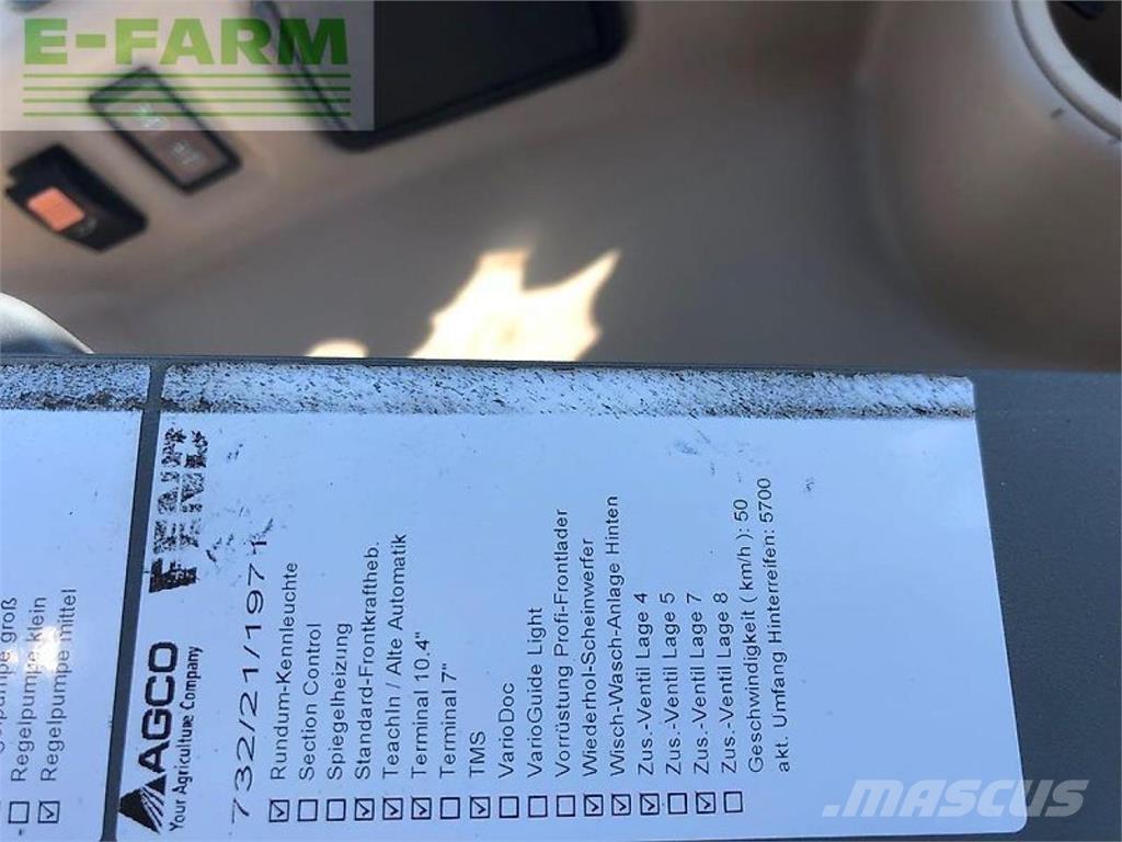 Fendt 714 vario Traktori