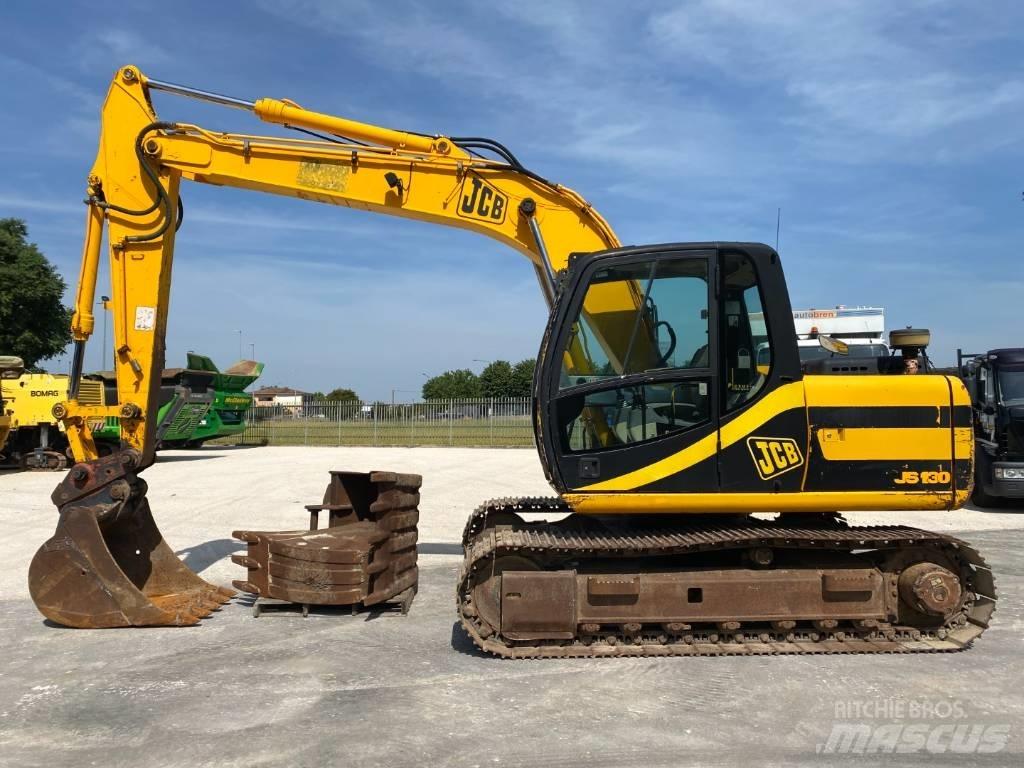 JCB JS 130 Kāpurķēžu ekskavatori