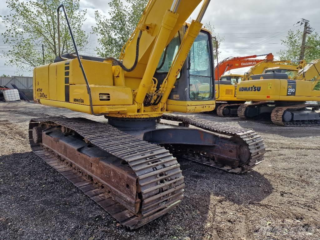 Komatsu PC 240 LC Kāpurķēžu ekskavatori