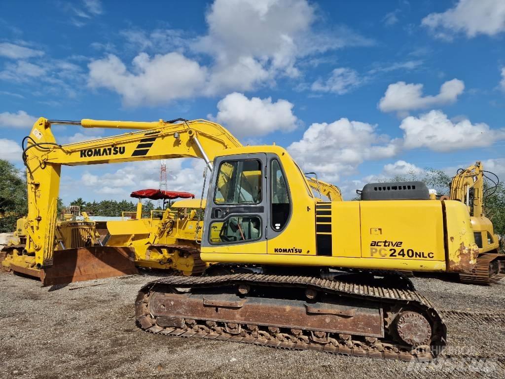 Komatsu PC 240 LC Kāpurķēžu ekskavatori