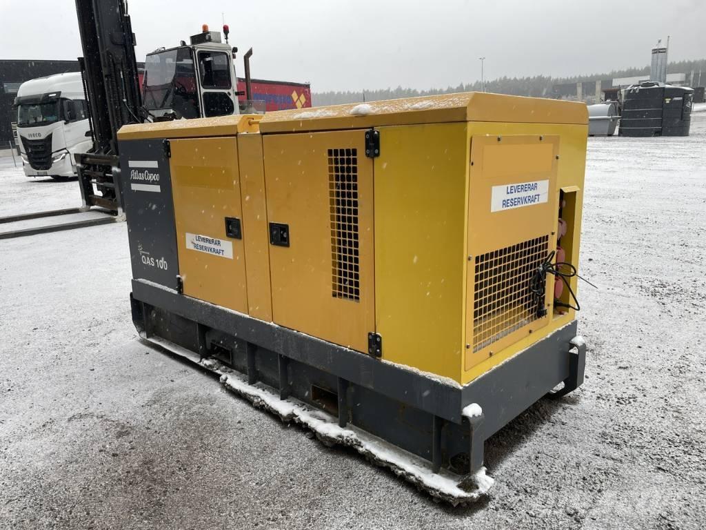 Atlas Copco QAS 100 Dīzeļģeneratori