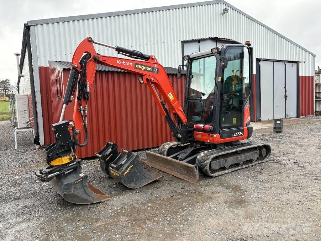 Kubota U27-4 Mini ekskavatori < 7 t