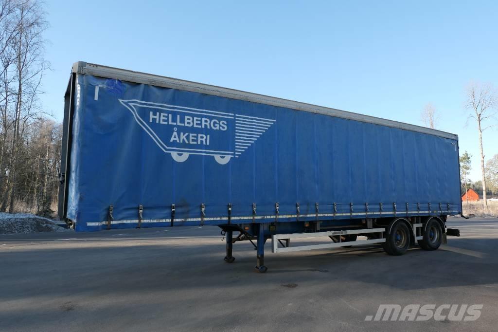 Montracon C2a Tents puspiekabes