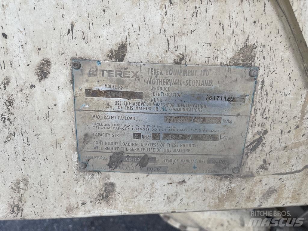 Terex TA 40 Artikulētie pašizgāzēji