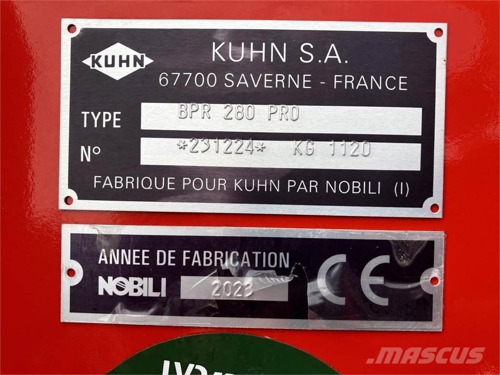 Kuhn BPR 280 Pro Pļaujmašīnas/pašgājēji