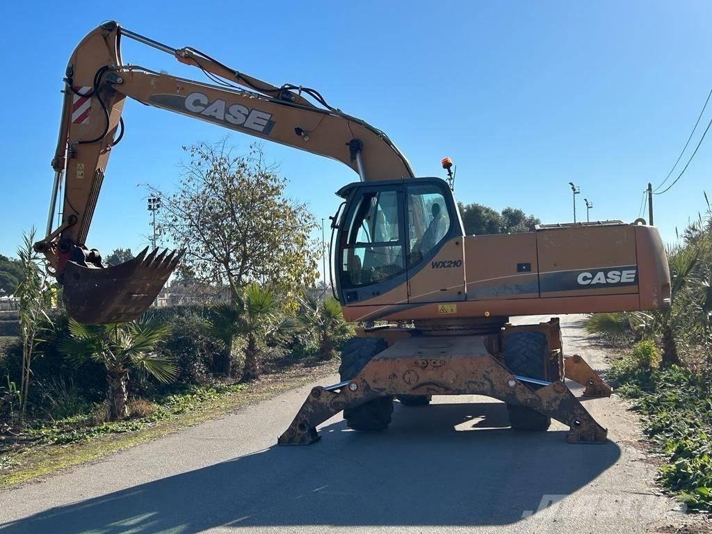 CASE WX 210 Ekskavatori uz riteņiem