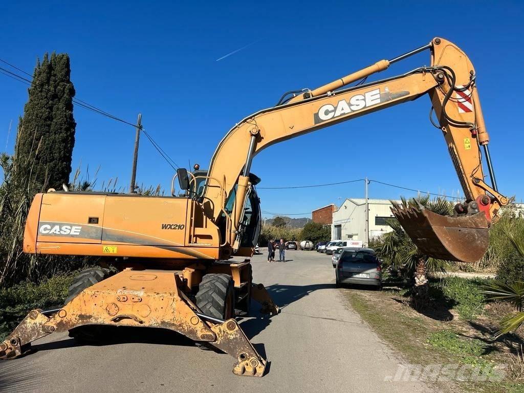 CASE WX 210 Ekskavatori uz riteņiem