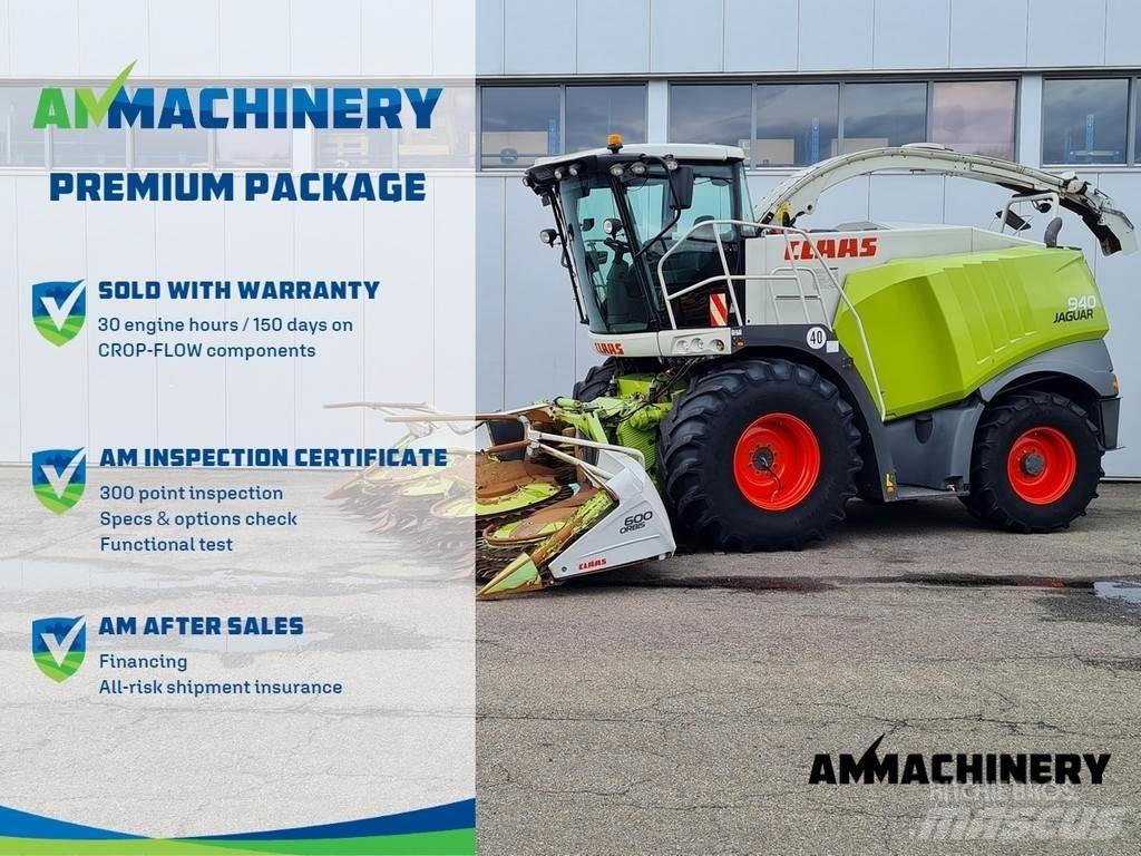 CLAAS Jaguar 940 Lopbarības novācēji