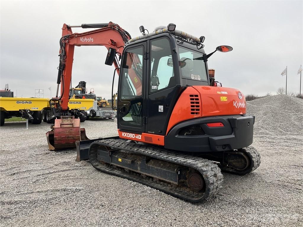 Kubota KX 080-4 Vidēja lieluma ekskavatori 7 t - 12 t