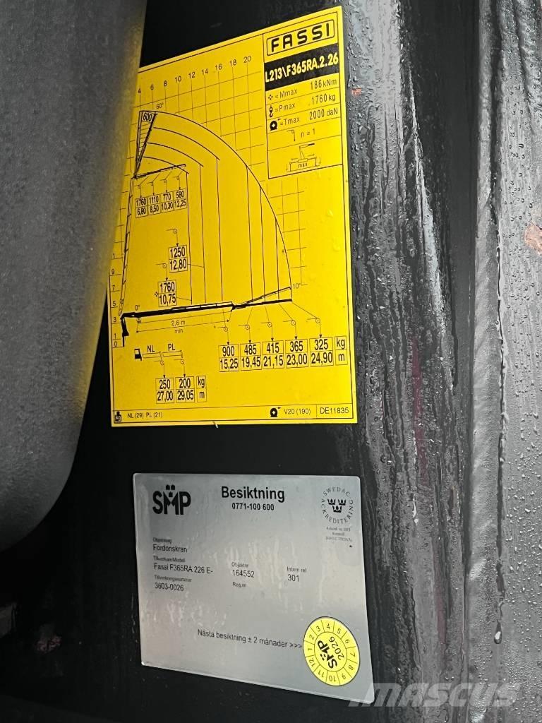 MAN Tgs 35.540 8x2-4 Smagās mašīnas ar celtni