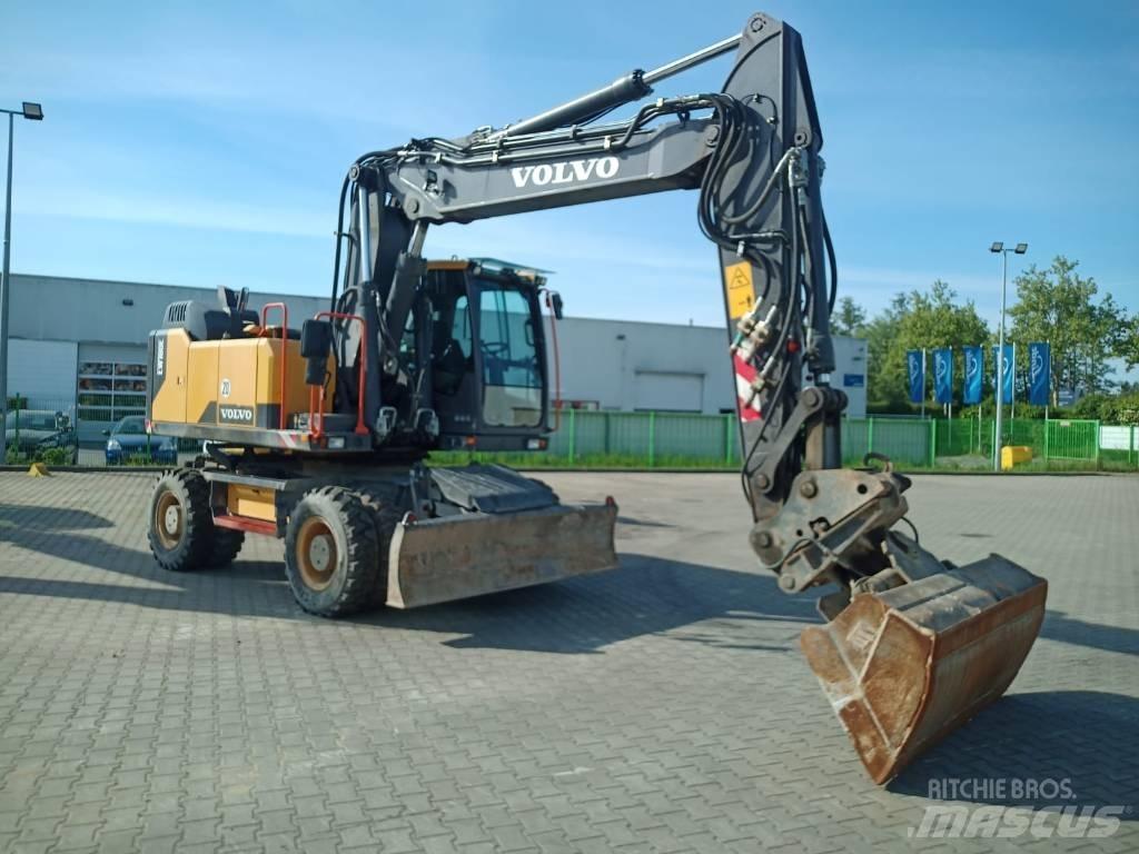 Volvo EW 180 E Ekskavatori uz riteņiem