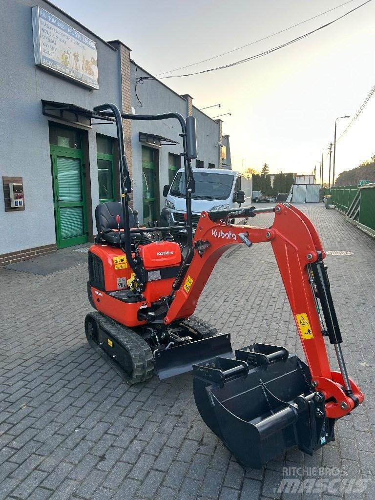 Kubota KX 008-5 Mini ekskavatori < 7 t