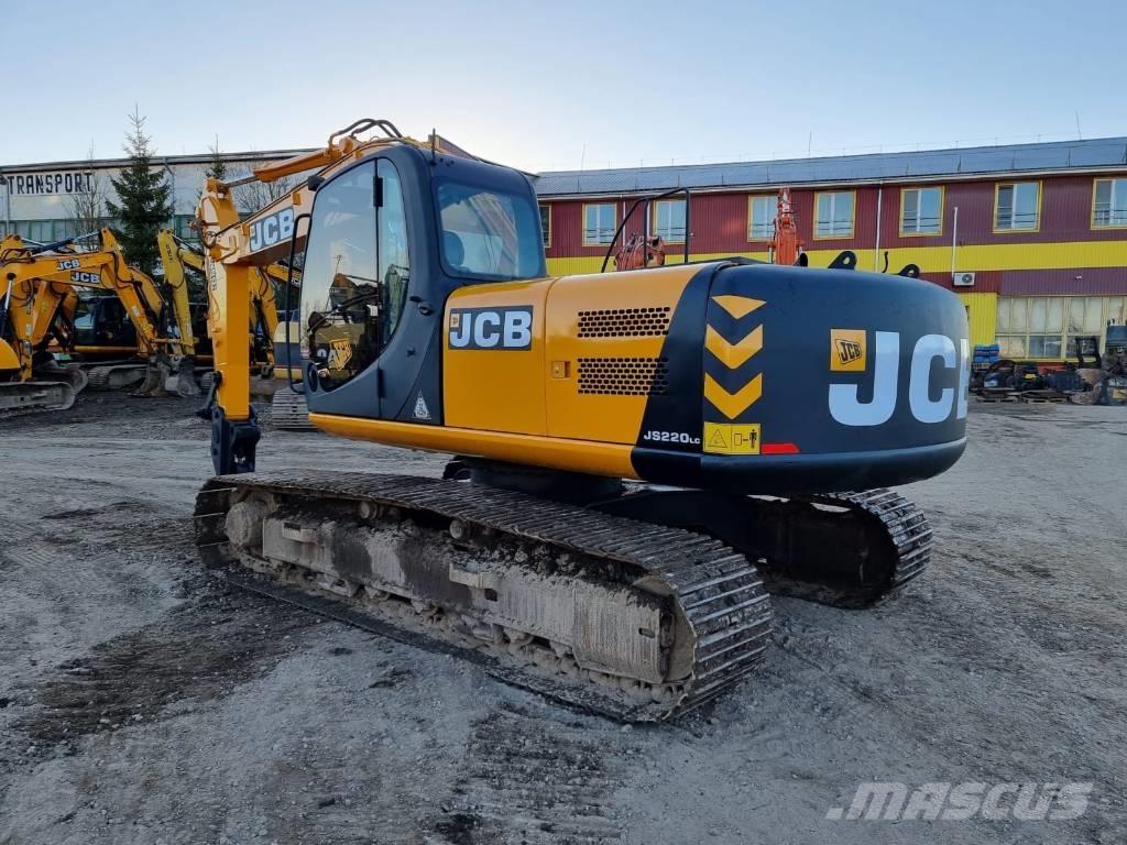 JCB JS 220 LC Kāpurķēžu ekskavatori