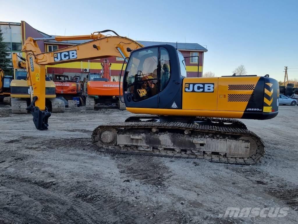 JCB JS 220 LC Kāpurķēžu ekskavatori