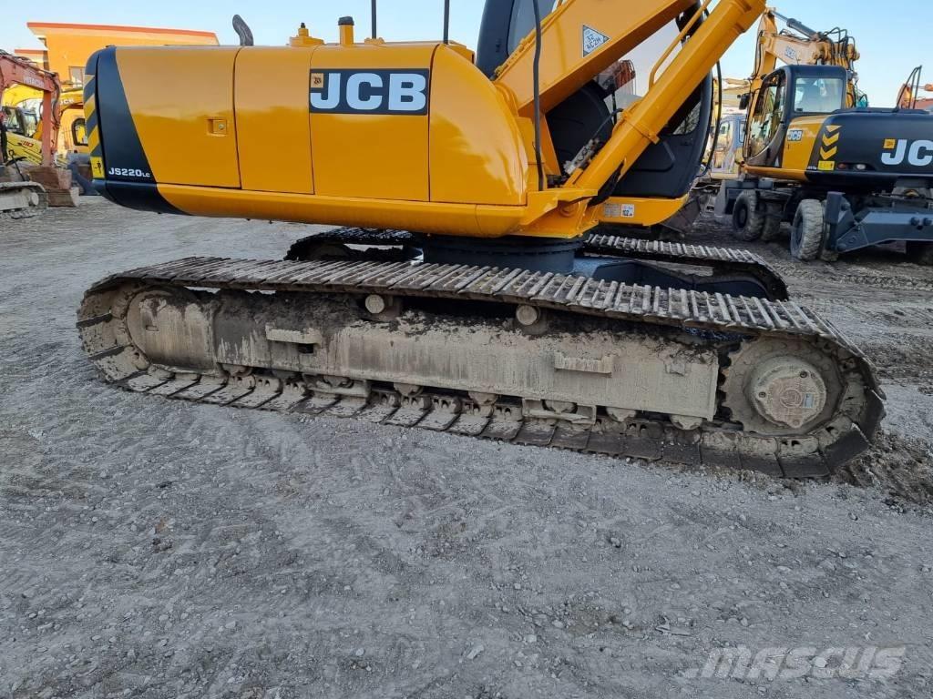 JCB JS 220 LC Kāpurķēžu ekskavatori