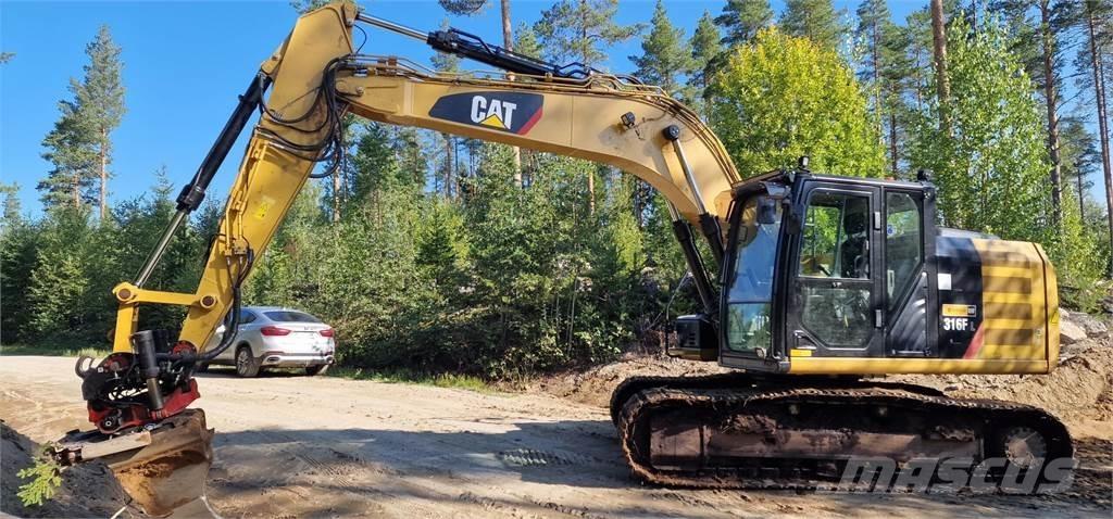 CAT 316EL Kāpurķēžu ekskavatori