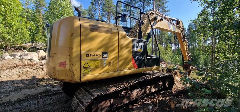 CAT 316EL Kāpurķēžu ekskavatori