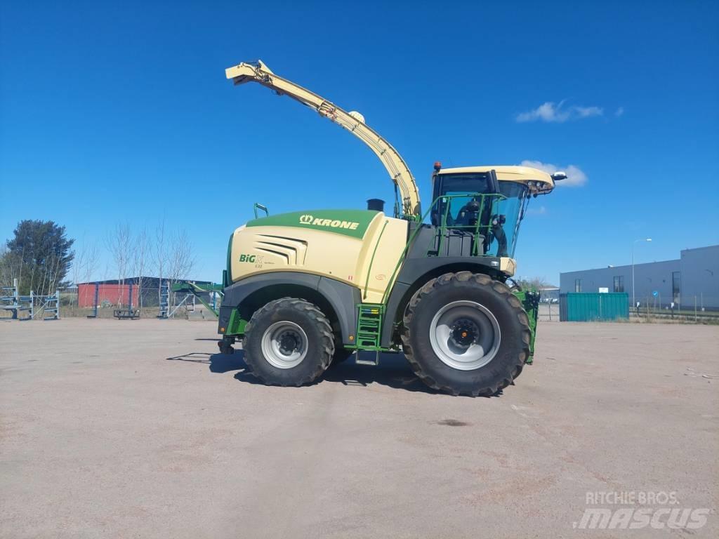 Krone Big X 630 Lopbarības novācēji