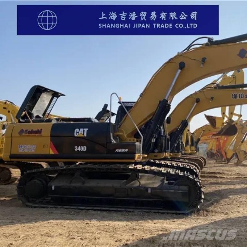 CAT 340 D Kāpurķēžu ekskavatori