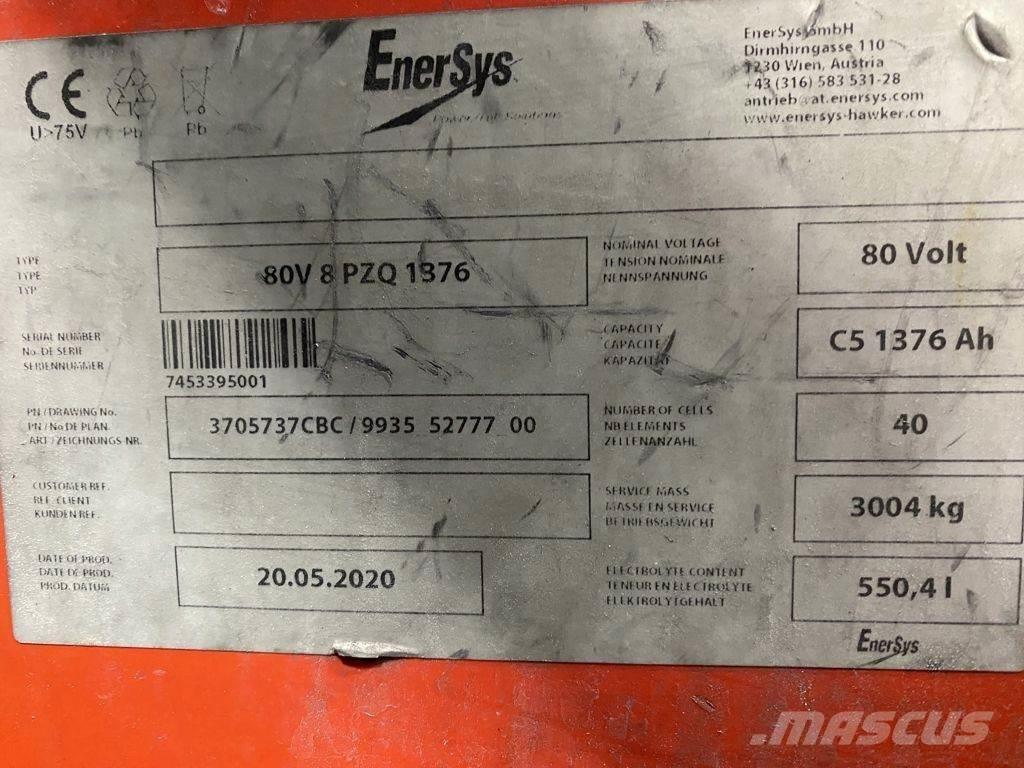 Linde E80-01/900 Elektriskie iekrāvēji