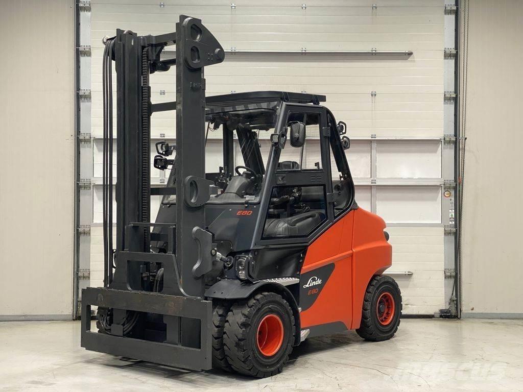 Linde E80-01/900 Elektriskie iekrāvēji
