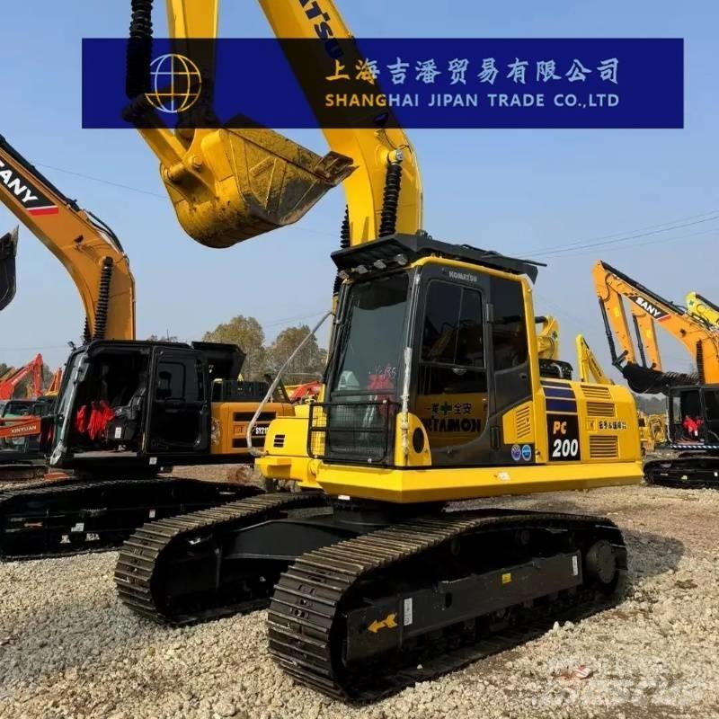 Komatsu PC 200 Kāpurķēžu ekskavatori